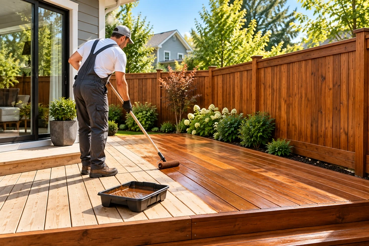 Deck & Fence Staining