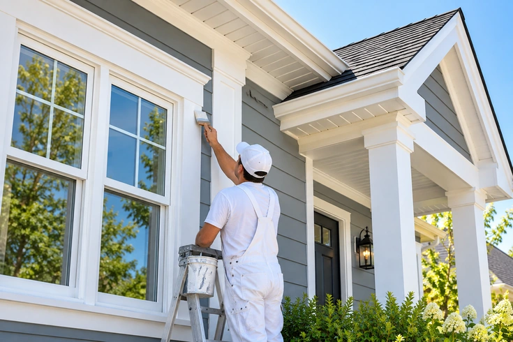 Exterior Trim Painting
