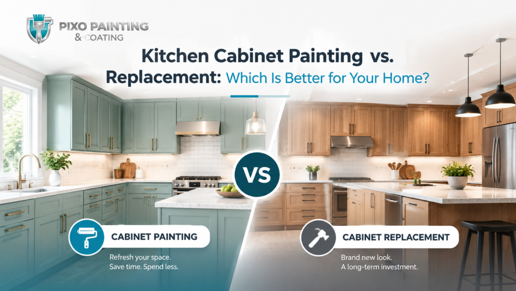Kitchen Cabinet Painting vs. Replacement: Which Is Better for Your Home? 