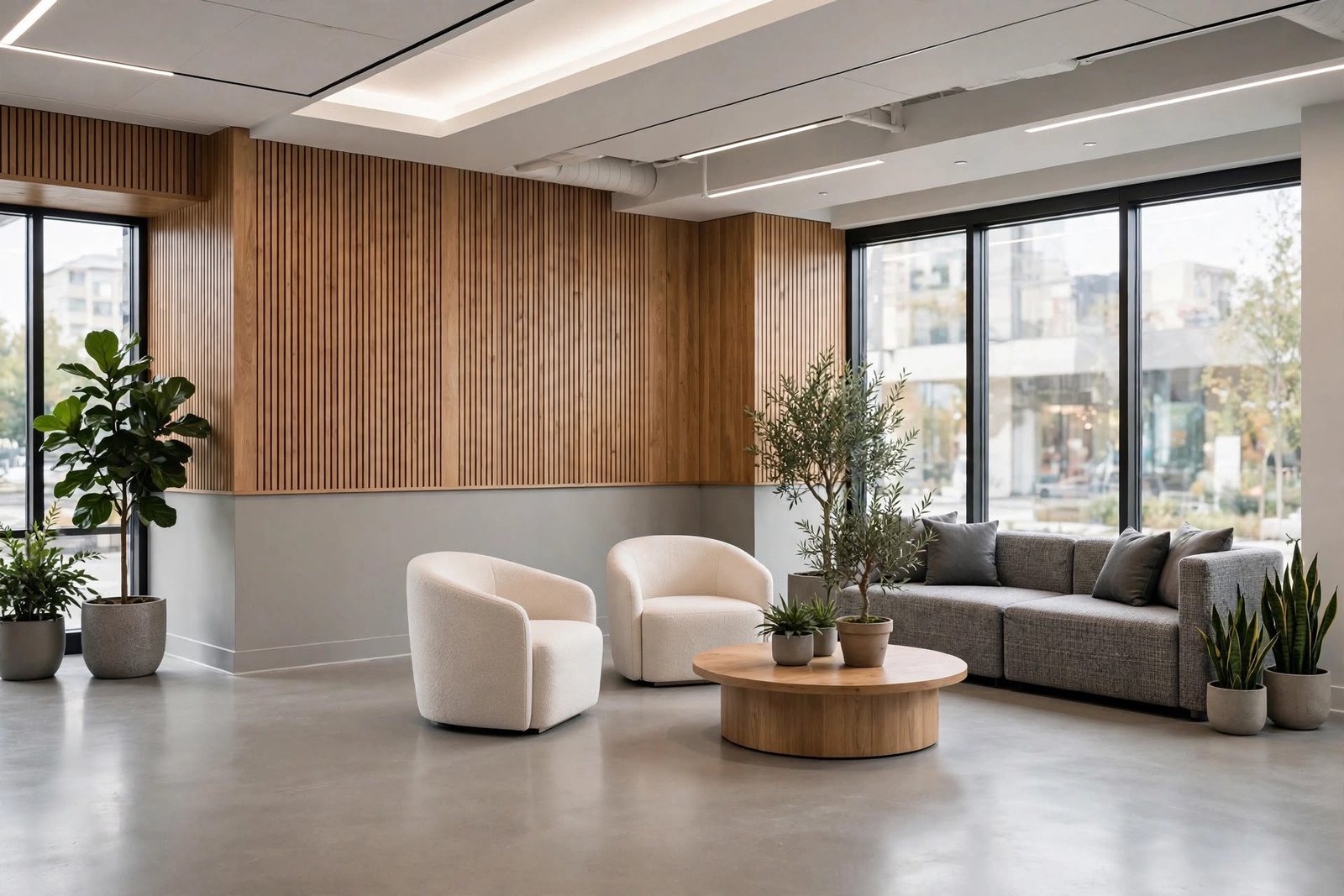 Professional office environment