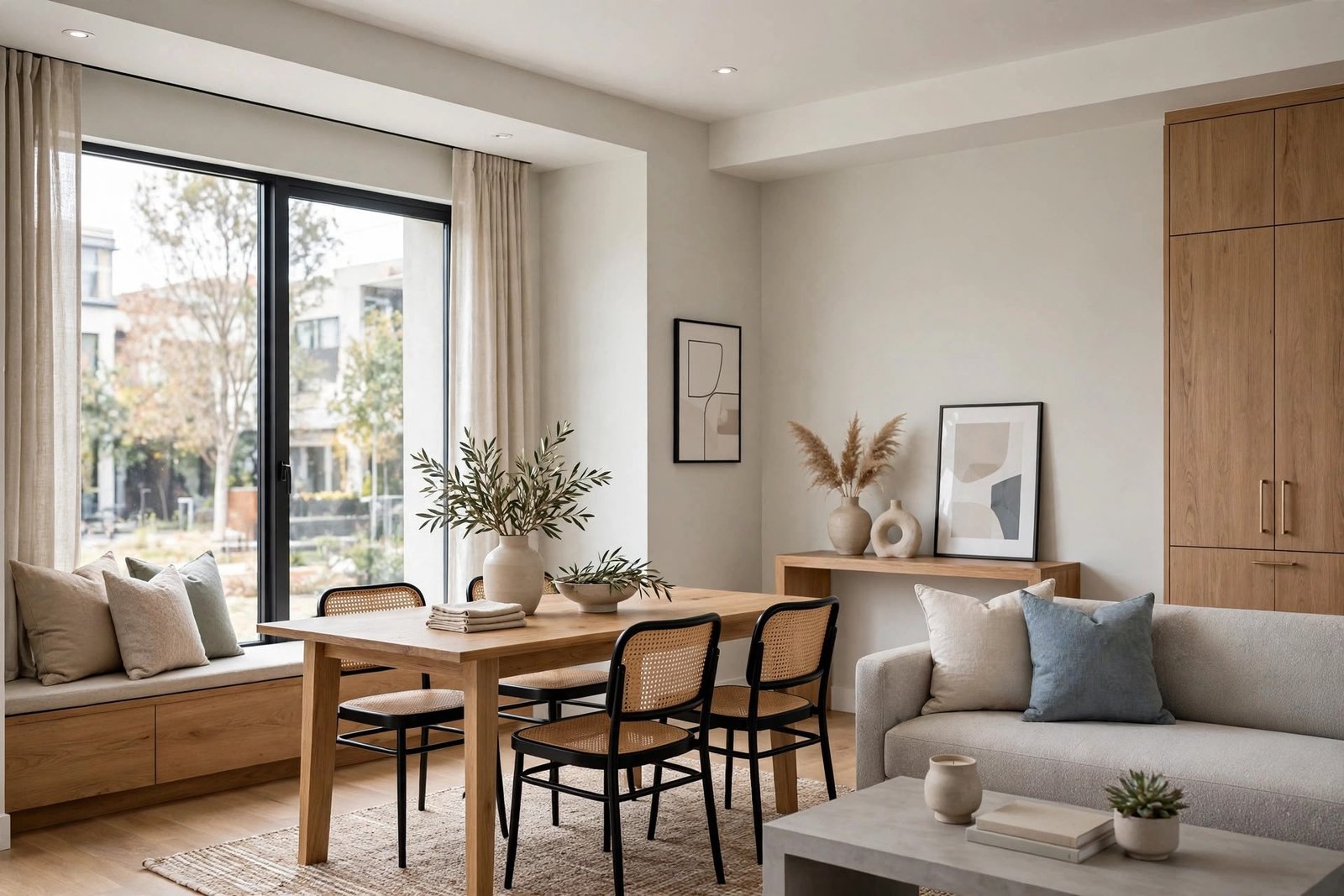 Interior painting and modern wall finish